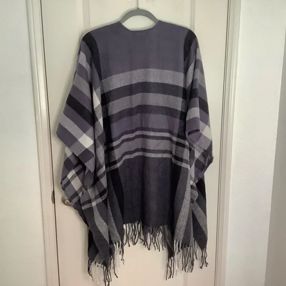 NWT New Banana Republic Women's Cashmere Blend Blanket Wrap Scarf - Picture 6 of 8